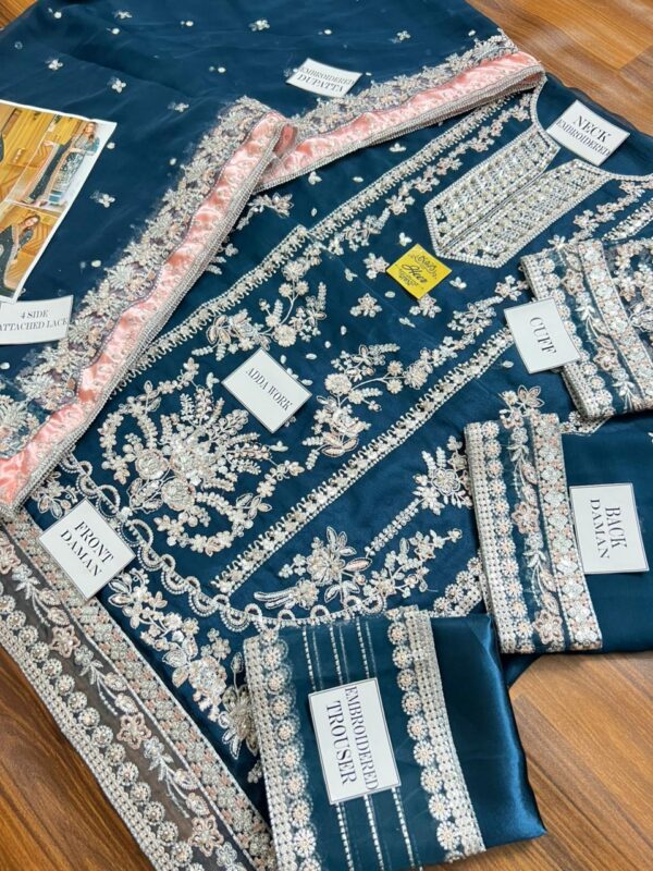 Afsafa Luxury Embroidered Chiffon Wedding Collection