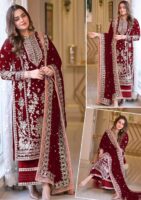 Afsafa Luxury Embroidered Chiffon Wedding Collection