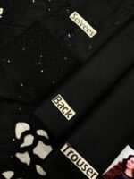 Premium Embroidered Lawn Suit With Organza Dupatta