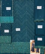 Premium Semi Pure Chiffon Embroidered Suit