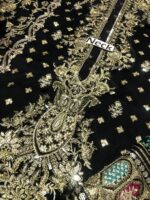 Ahmozi Luxury Heavy Embroidered Chiffon