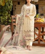 Premium Chikankari Embroidered Lawn 3-Piece Suit