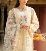 Premium Chikankari Embroidered Lawn 3-Piece Suit