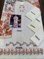 Premium Chikankari Embroidered Lawn 3-Piece Suit