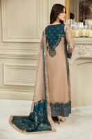 Celestial Spark – Sequins Embroidered Chiffon 3-Piece with Malai Trouser