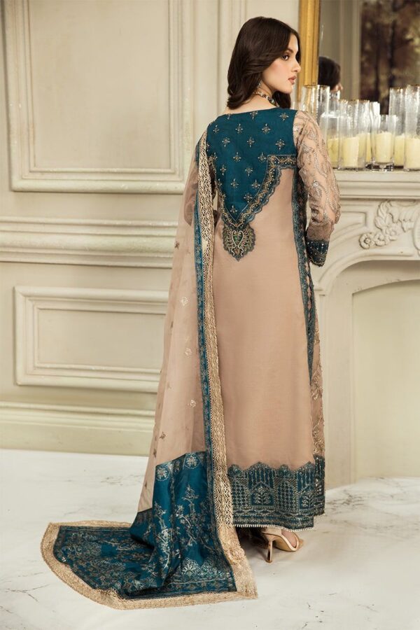 Celestial Spark – Sequins Embroidered Chiffon 3-Piece with Malai Trouser