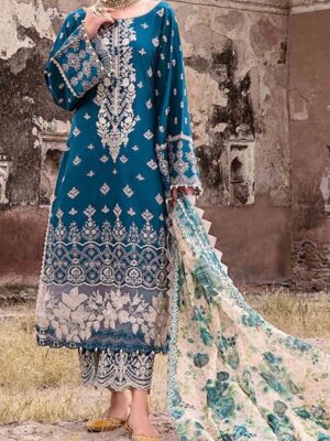 Royal Soft – Embroidered Cotton Silk 3-Piece Collection