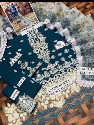 Royal Soft – Embroidered Cotton Silk 3-Piece Collection