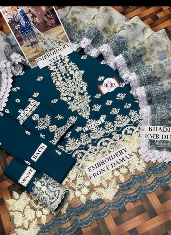 Royal Soft – Embroidered Cotton Silk 3-Piece Collection