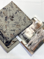 Afsafa Pure Lawn Embroidered 3-Piece Suit with Printed Dupatta