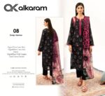 Premium Printed Lawn Suit 3 Piece – Pure Lawn Shirt, Trouser & Voile Dupatta