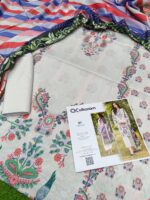 Premium Printed Lawn Suit 3 Piece – Pure Lawn Shirt, Trouser & Voile Dupatta