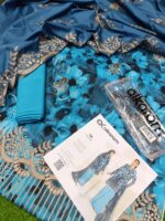 Premium Printed Lawn Suit 3 Piece – Pure Lawn Shirt, Trouser & Voile Dupatta