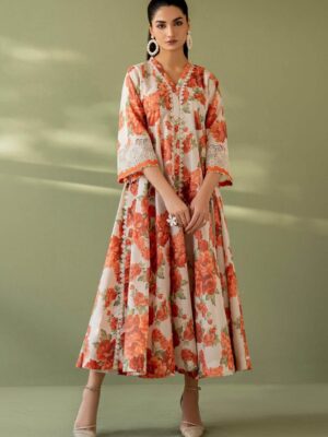 Premium Bana Dora Lawn Suit – Digital Dupatta (Design 08)