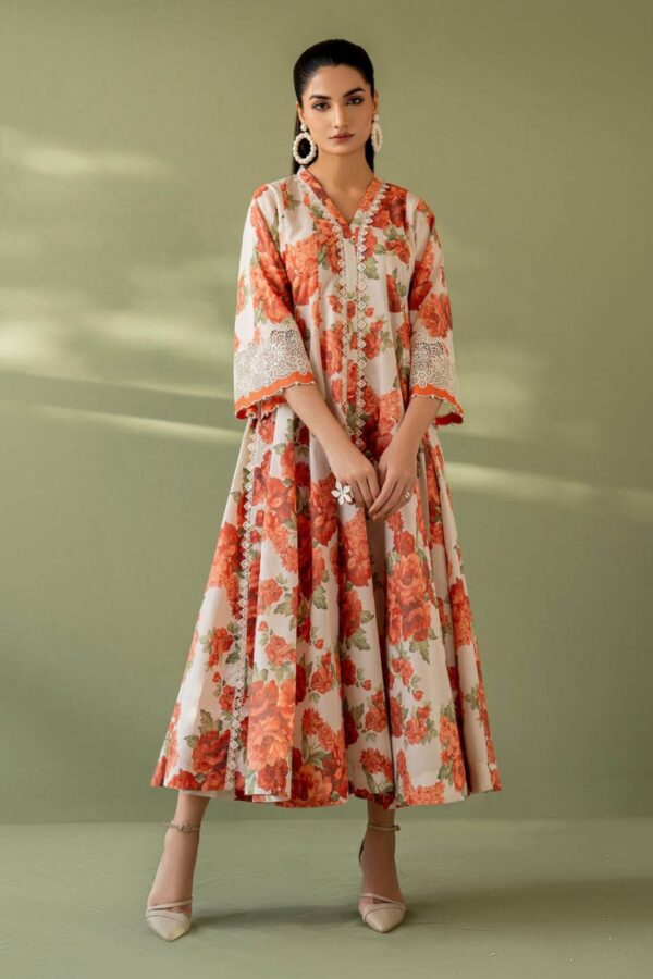 Premium Bana Dora Lawn Suit – Digital Dupatta (Design 08)