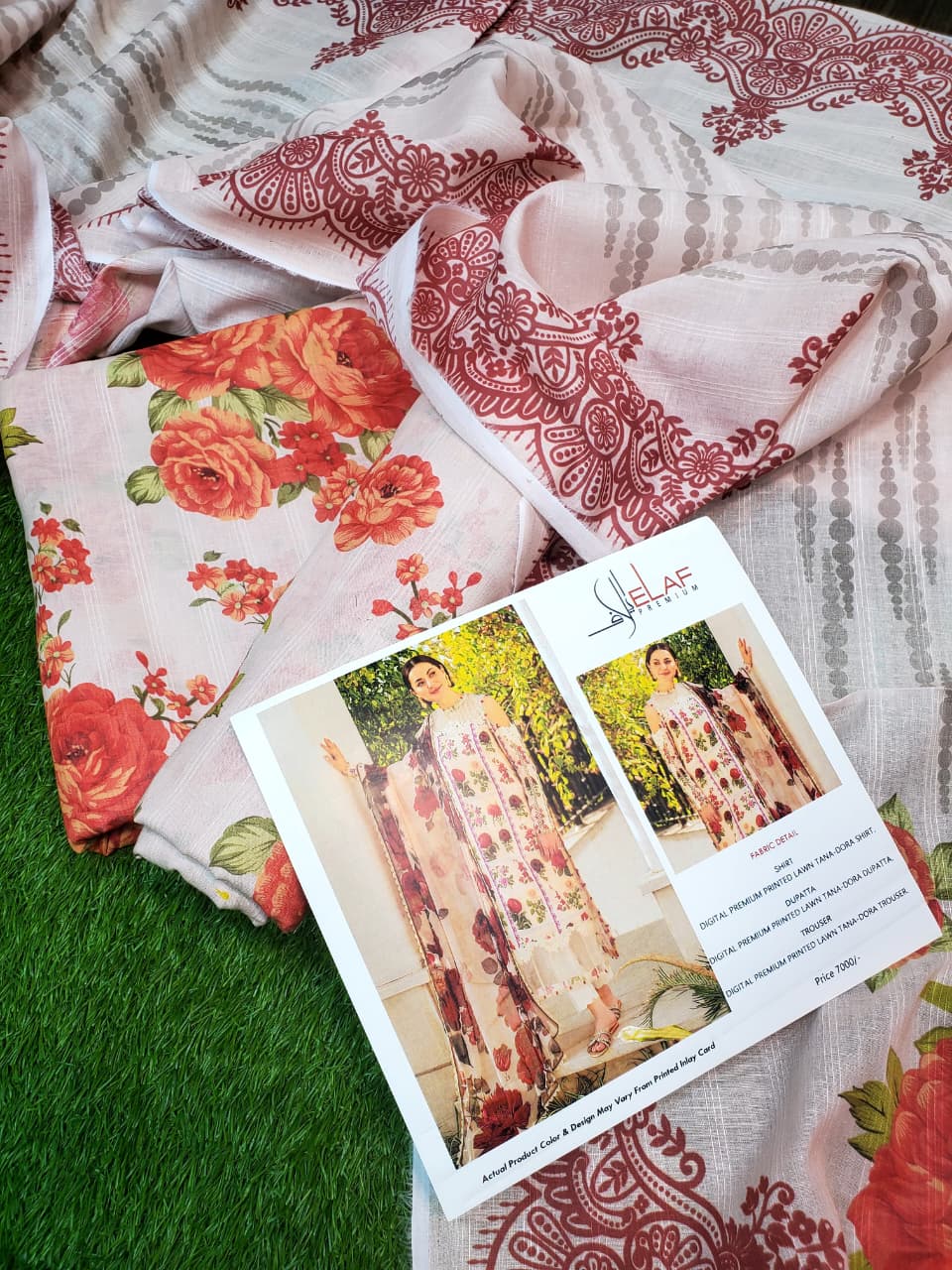 Premium Lawn Bana Dora – High Quality Fabric