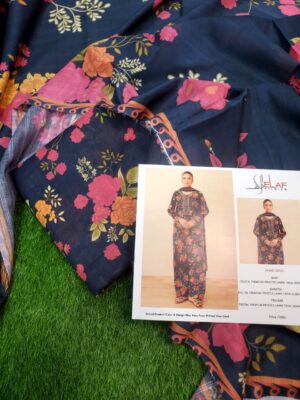 Premium Bana Dora Lawn Suit – Digital Dupatta (Design 05)