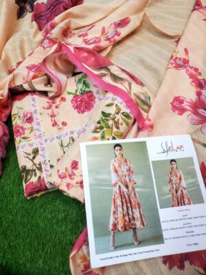 Premium Bana Dora Lawn Suit – Digital Dupatta (Design 08)