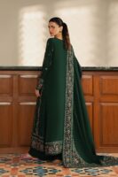 Afsafa Green Embroidered Egyptian Lawn 3 Piece Suit