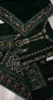 Afsafa Green Embroidered Egyptian Lawn 3 Piece Suit