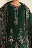 Afsafa Green Embroidered Egyptian Lawn 3 Piece Suit